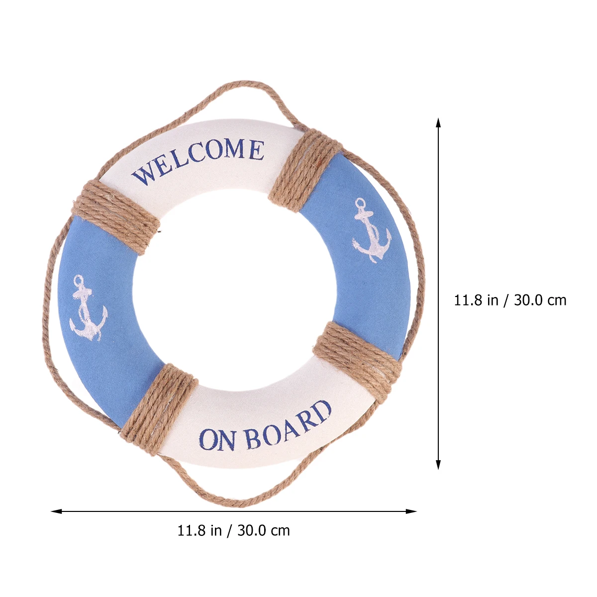 

Lifebuoy Decoration Nautical Wall Boating Party Decorations Beach Garden Supplies Hanging