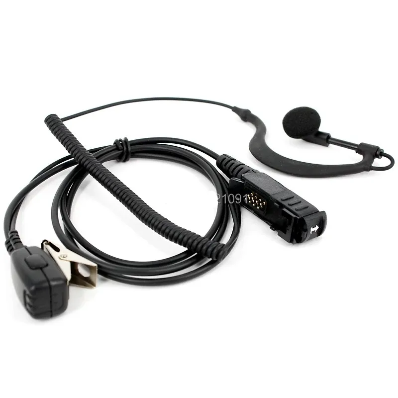 سماعة أذن Motorola Walkie Talkie، سماعة رأس، Xir P6600، P6620، XPR3500، MTP3250، DP2000، DEP550، MTP3100، MTP3150، راديو ثنائي الاتجاه