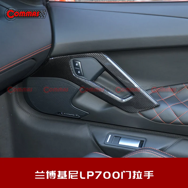 HOT SALE Automobile Trim Real Carbon Fiber Lamboghini Interior trims fits Aventador LP700 Original OEM Car Accessories Wholesale