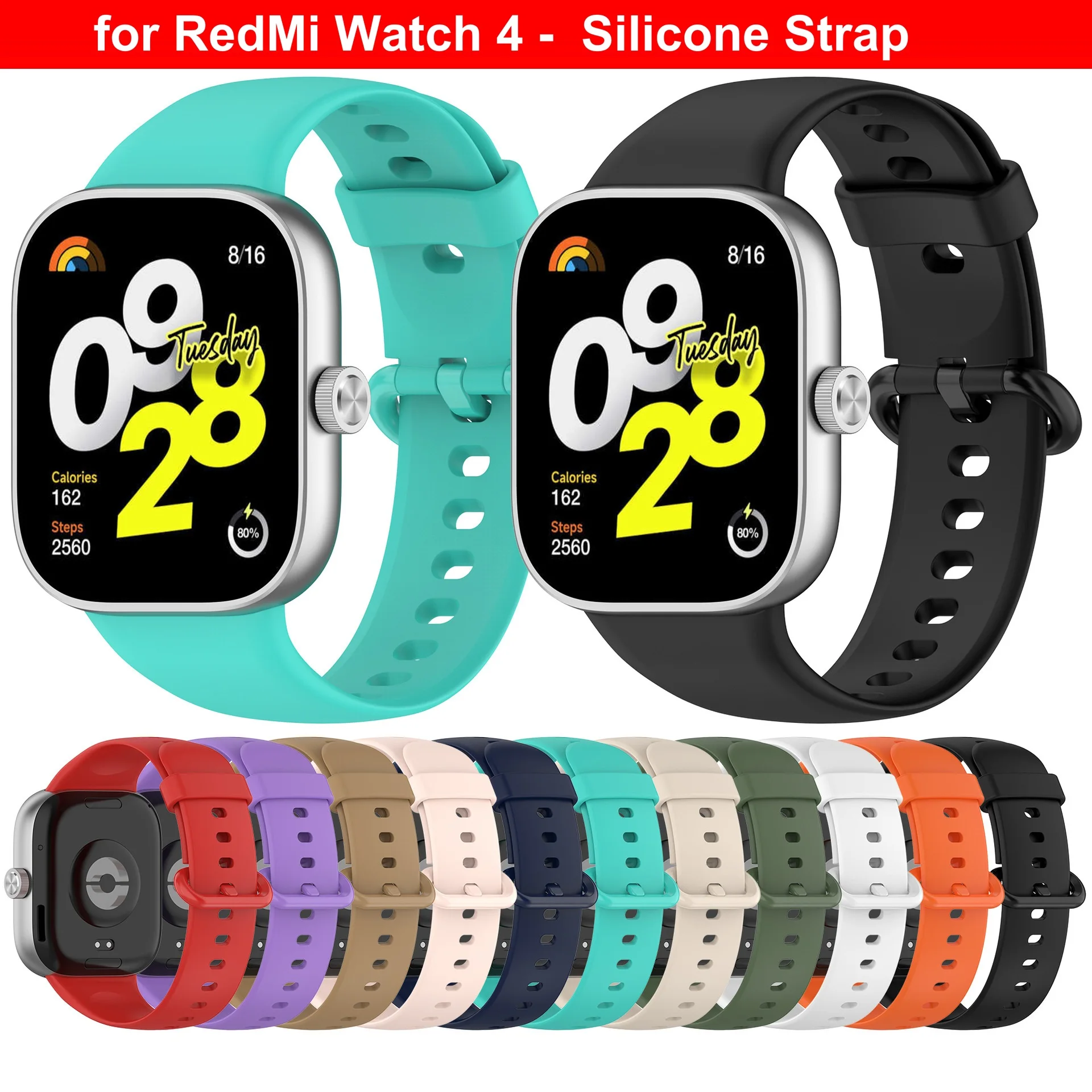 30 Stück Smartwatch-Armband für Xiaomi Band 8 Pro / Redmi Watch 4 Silikon-Armband Uhrenarmband Zubehör – Detail 1