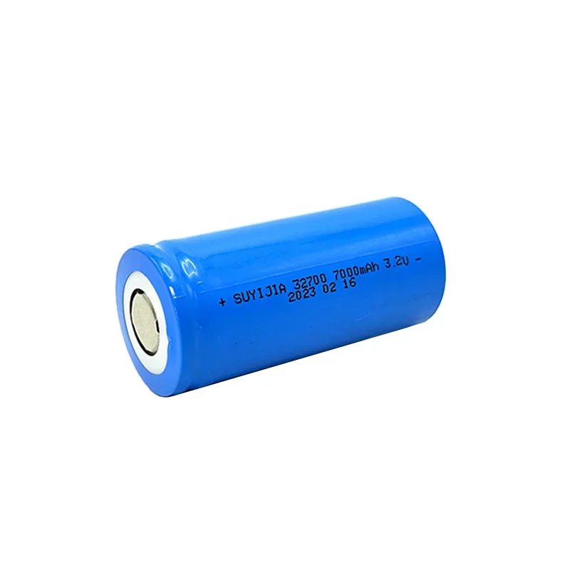 32700 3.2V 7000mAh Lifepo4 Rechargeable Battery Cell LiFePO4 35A Discharge Power Batteries for LED Flashlights Emergency Lights