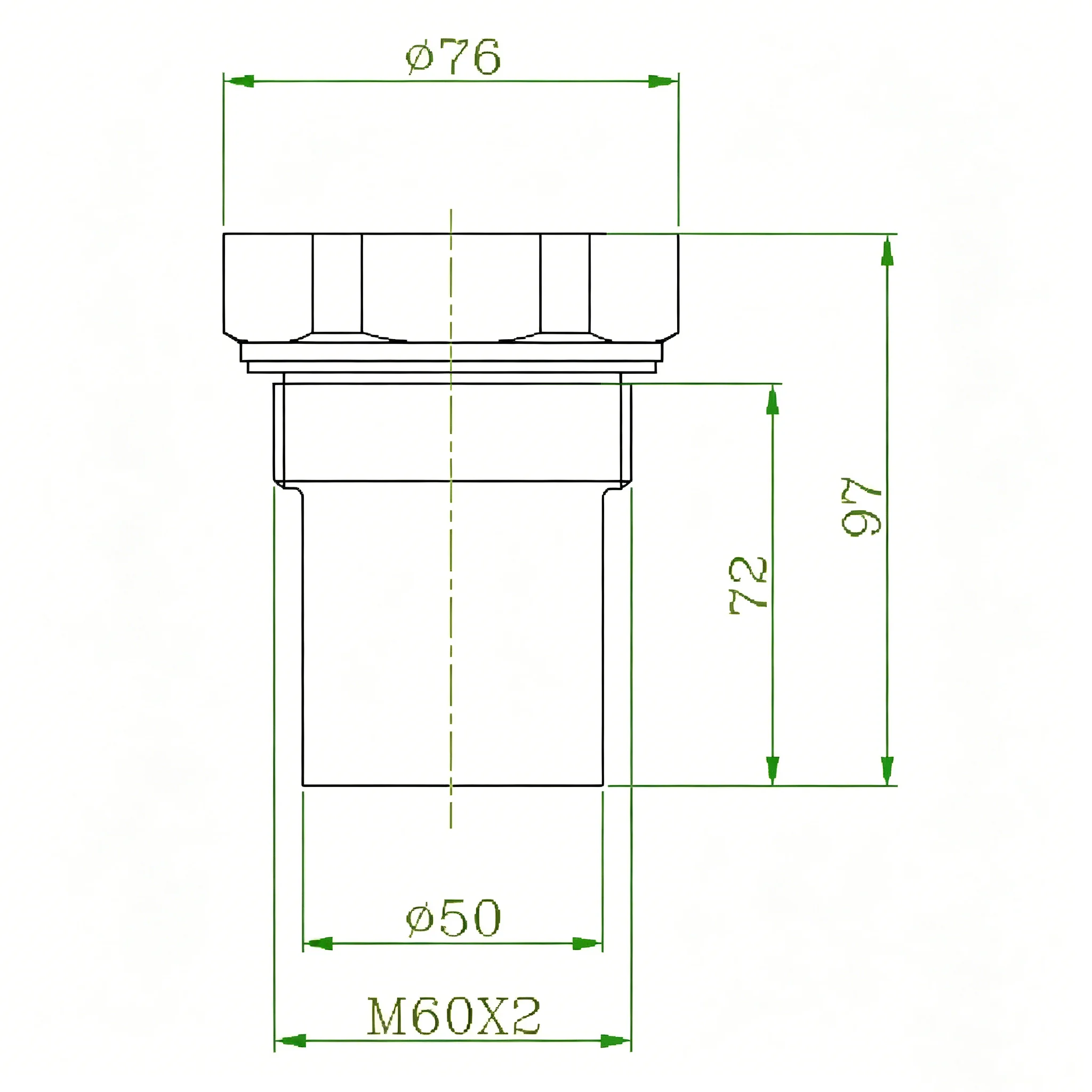 34kHz 12meter Ultrasonic Liquid Level Meter Transducer Type F (FYA-34-12F)