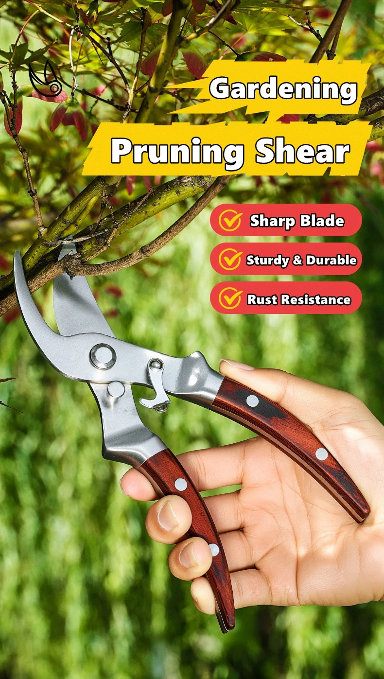 Multifunktionale Garten Trimmen Werkzeug Gartenschere Garten Werkzeuge Arbeitsersparnis Schere Gartenpflanze Scharfe Zweig Pruners – Detail 1