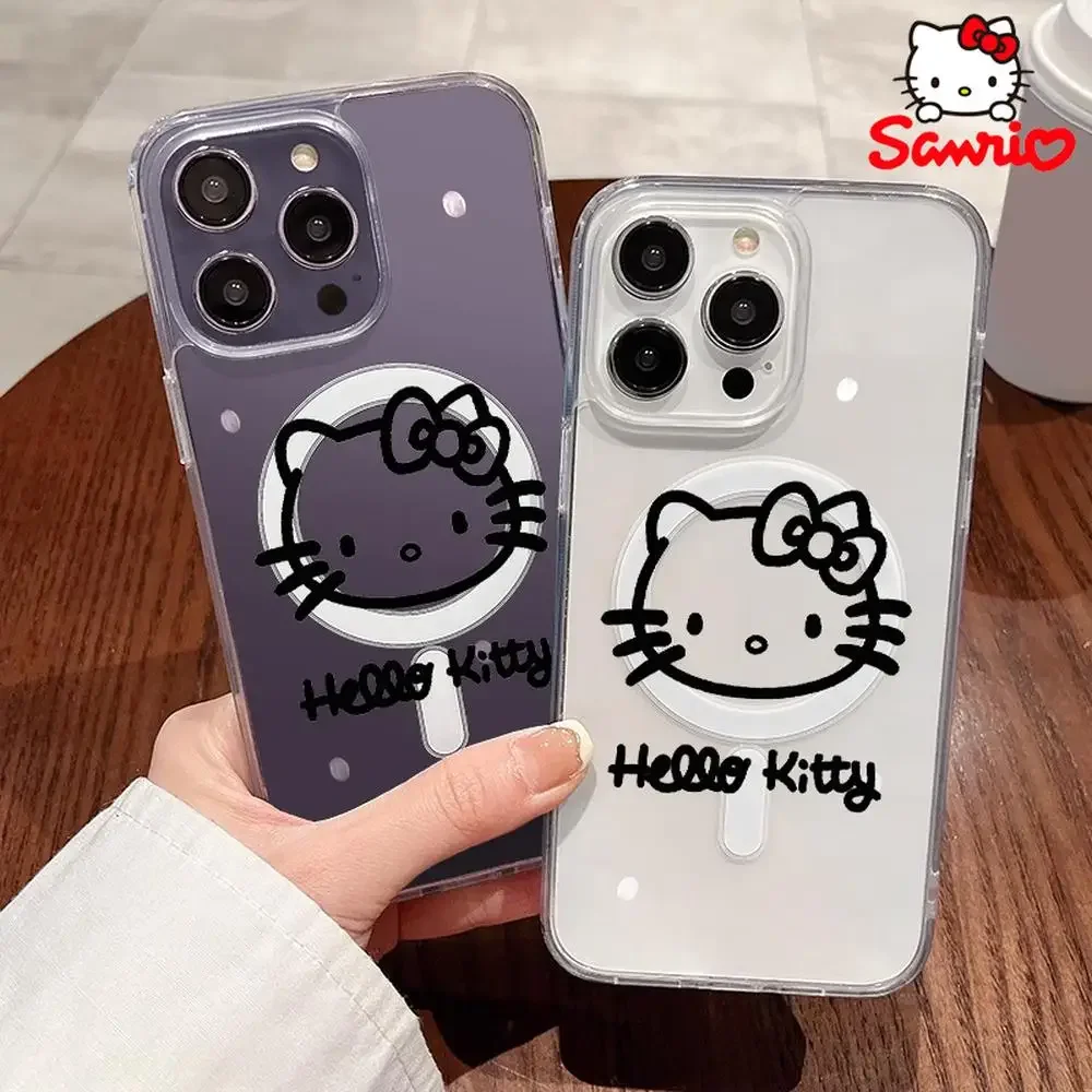 

Kitty Cat Iphone 13 Case Fall Prevention Iphone 16/15/14/13/12/11 Girls Phone Case Hello Kitty Pink Accessory Hello Kitty Gift