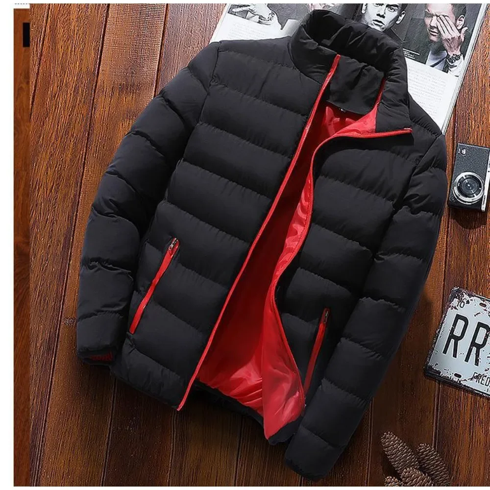 Men\'s Fall Erly Winter Coats Fashion Padded Jacket For Men Coat Warm Clothing Men\'s Parka Plus Size M-6XL