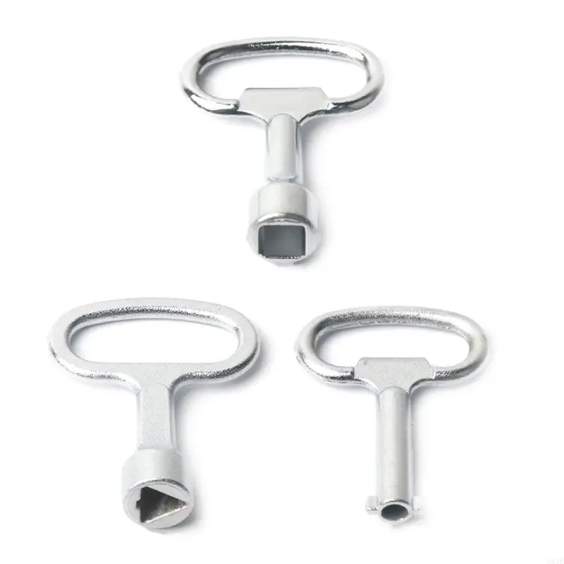 

U1JB Zinc Alloy Electrical Cabinet Key Plumbing Key Distribution Box Valves Key Tool