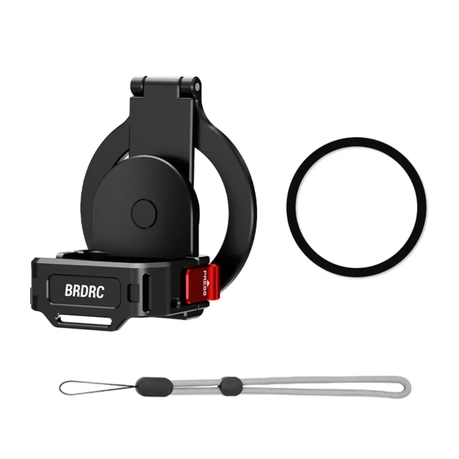Teleprompterhouder voor DJI Osmo Pocket 4P/4/3, camera magnetische beugel met cold shoe compatibele adapter, Pocket 4P accessoires