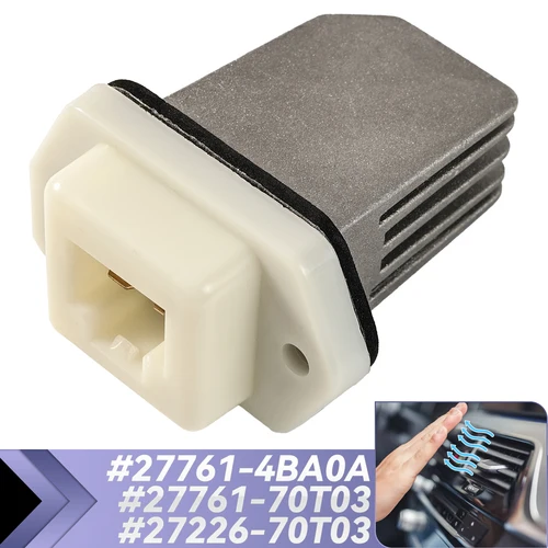 Resistencia del módulo amplificador de Control del ventilador del calentador de CA compatible con Nissan NV Rogue Sentra 27761-4BA0A 277614 BA0A 27761-70T03 2776170 T03