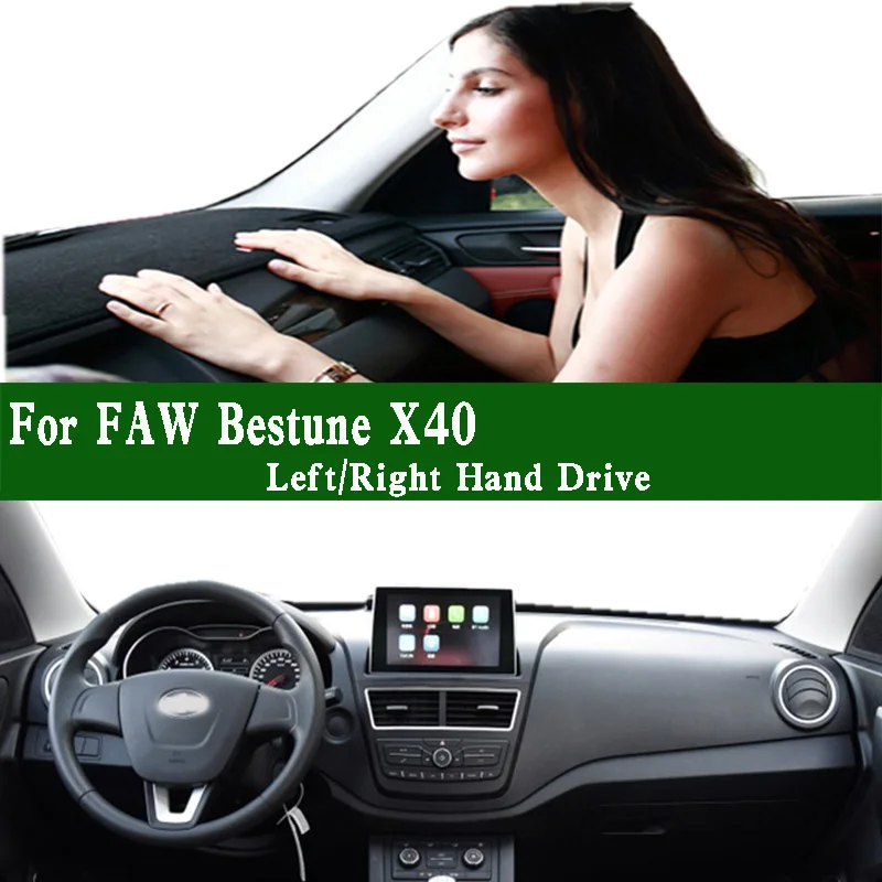 

For FAW Bestune X40 EV400 Dashmat Dashboard Cover Instrument Panel Sunscreen Insulation Protective Anti-Dirt Proof Pad Ornaments