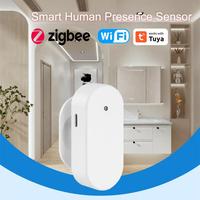 Tuya WiFi Zigbee Human Presence Detector 24G Radar Distance Detection Smart Human Body PIR Sensor Support Home Assistant