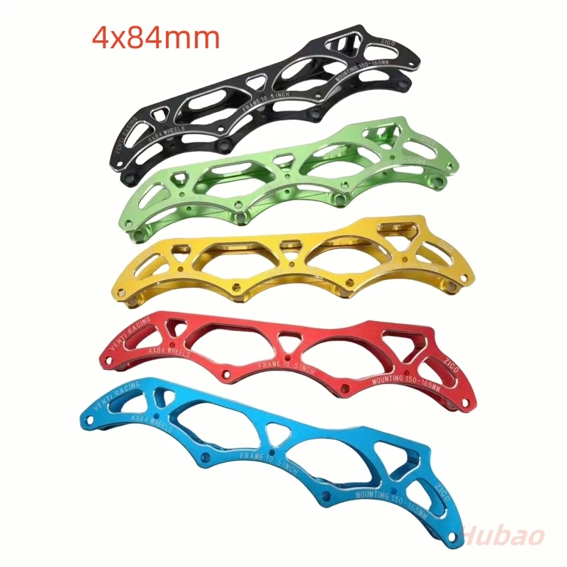Roller Skate Rack 4*84mm Speed Skating Skates 4 Wheels Aluminum Skate Base Frame Bracket