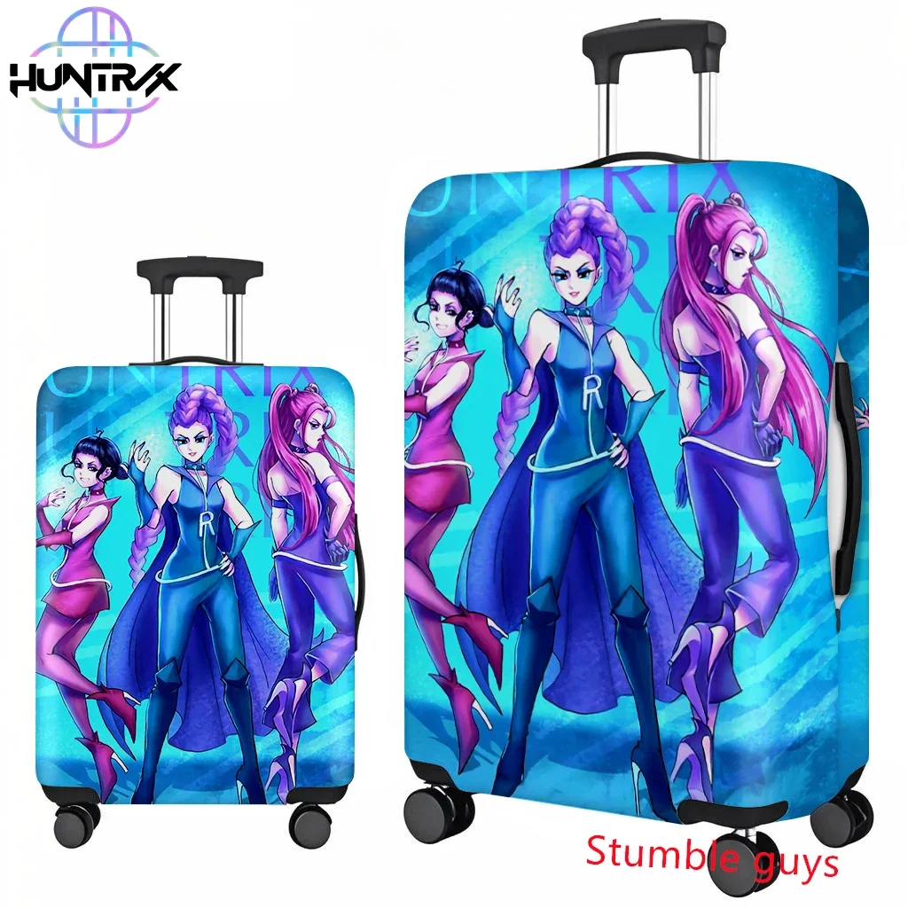 غطاء الأمتعة Demon Hunters Kpop يناسب حقائب السفر مقاس 18-32 بوصة #1