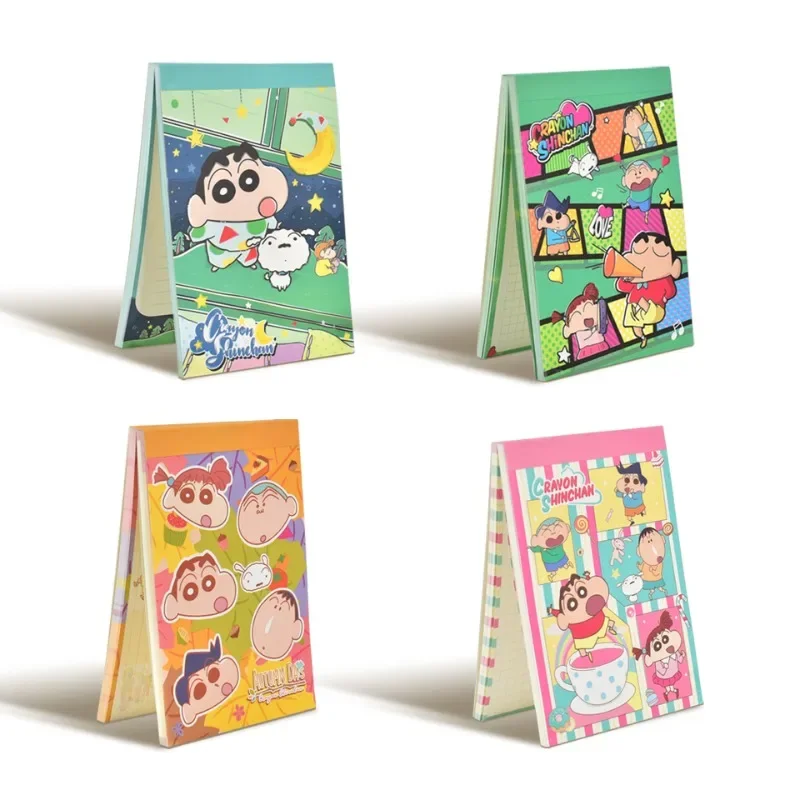 

Anime Crayon Shin Chan Scratch Pad Cartoon Student Stationery Gift Kawaii Notebook Portable Tearable No Stickiness Hand Ledger