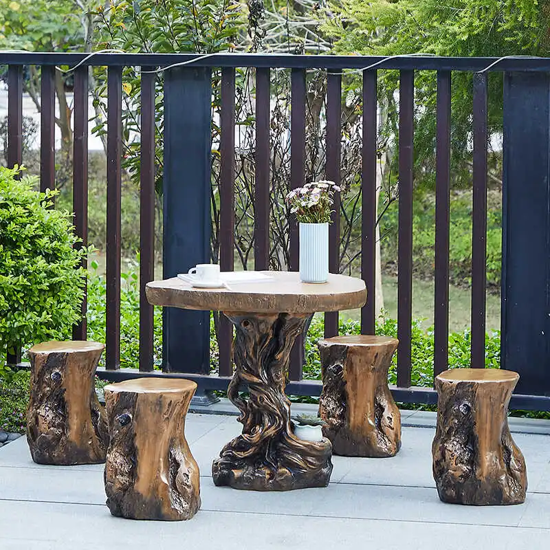 

Retro Nordic Garden Furniture Sets Chairs Gazebo Garden Furniture Sets Wood Garden Muebles De Patio Exterior Outdoor Furniture