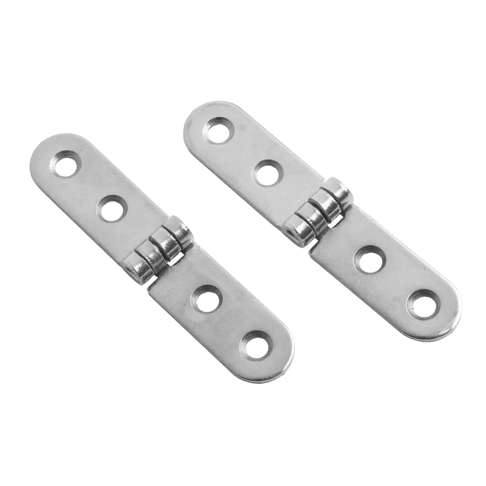 Two 180 Degree Foldable Hinges For Sewing Machine Cabinets Wooden Boxes Folding Chairs And Table Flap Mounting