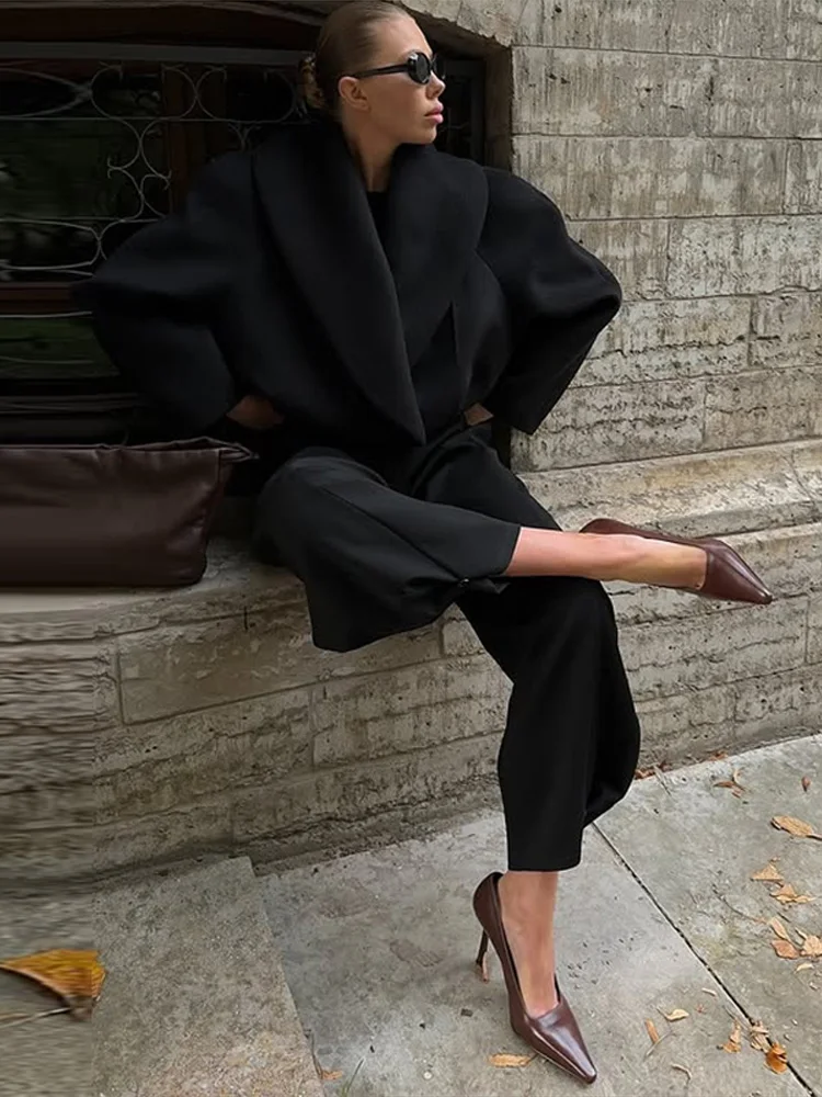 

Женская укороченная куртка с воротником-стойкой, на пуговицах, с длинными рукавами, однотонная, в стиле High Street, новинка весенней коллекции 2026 года