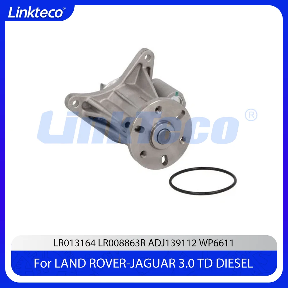 4X4 GEN2 NEW Enging Water PUMP Fit 3.0 L TDV6 306DT For Jaguar F-Pace XF XJ LAND ROVER Range Rover Sport Discovery 3.0L 17-23