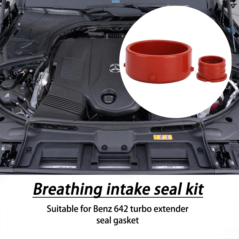 

2/4pcs Car Turbine Booster Sealing Gasket For Mercedes Benz OM642 Engine Turbo Breathing Intake Seal Kit A6420940080 Car Tool