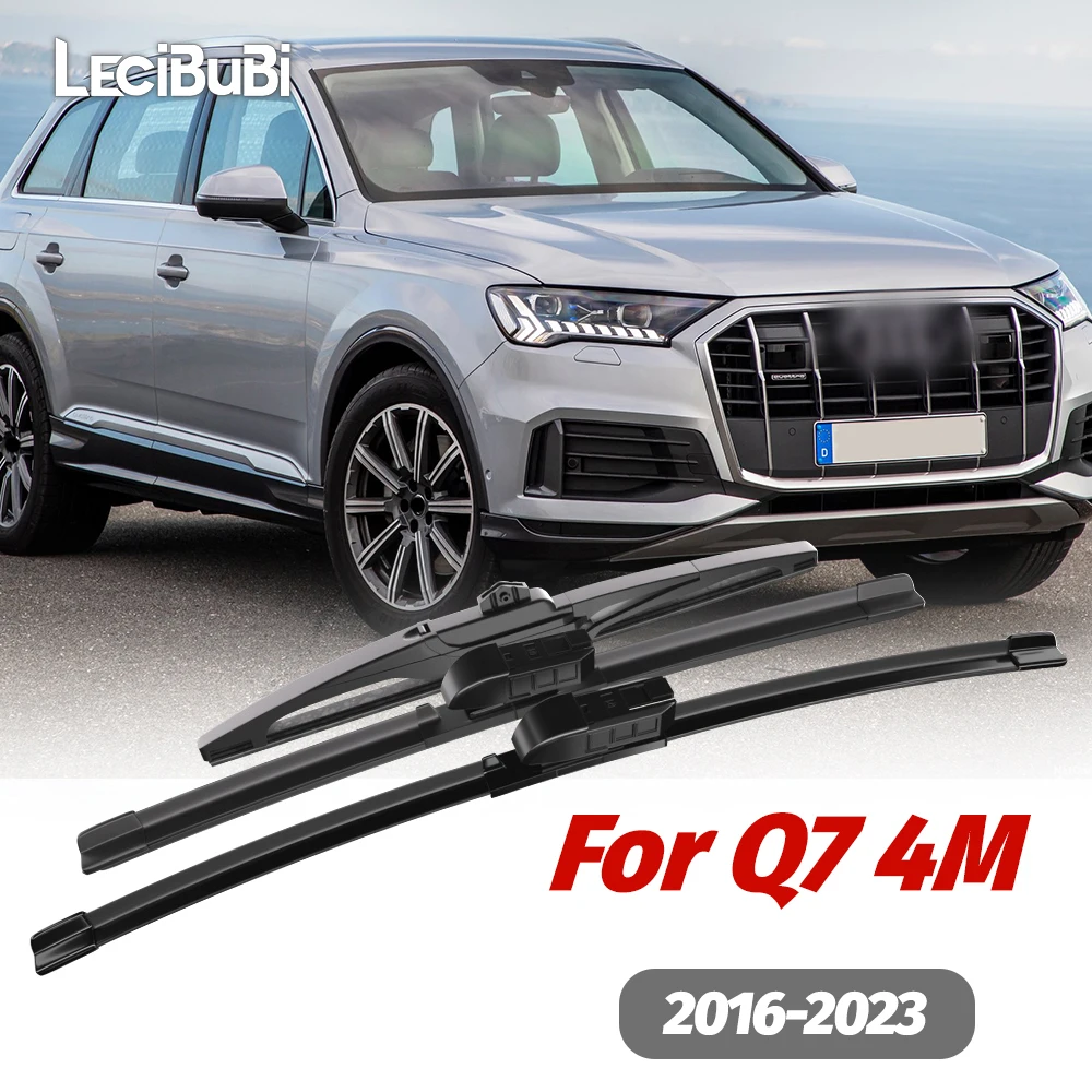 

1set Front & Rear Windshield Wiper Blades Windscreen Wipers For Audi Q7 4M 2016-2023 2017 2018 2019 2020 2021 2022 Accessories