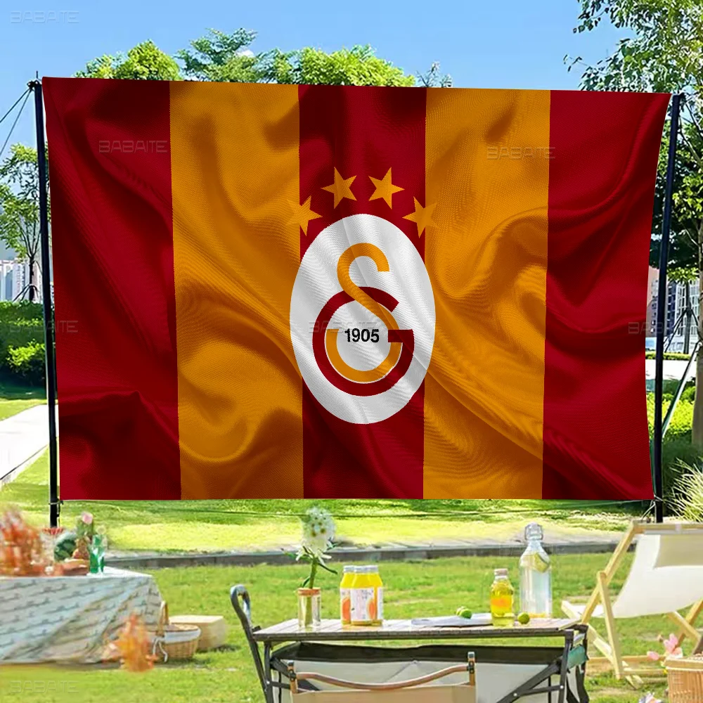 G-Galatasarays Cartoon Flag Art Science Fiction Room Home Decor Wall Hanging Home Decor Banner