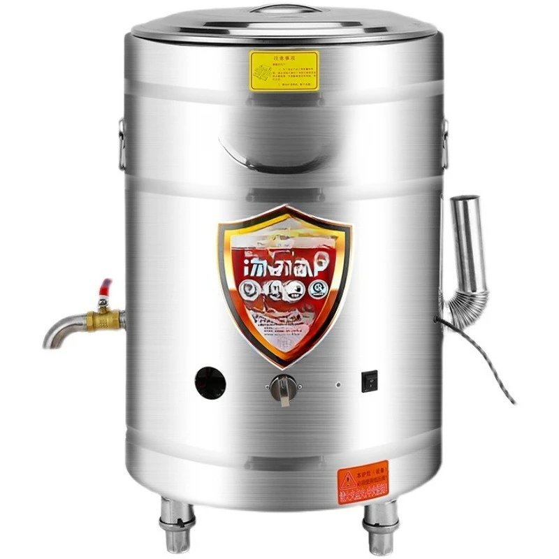 

Noodle cooking stove Commercial multi-functional gas electric heating gas soup pot Energy-saving braised meat boiling soup