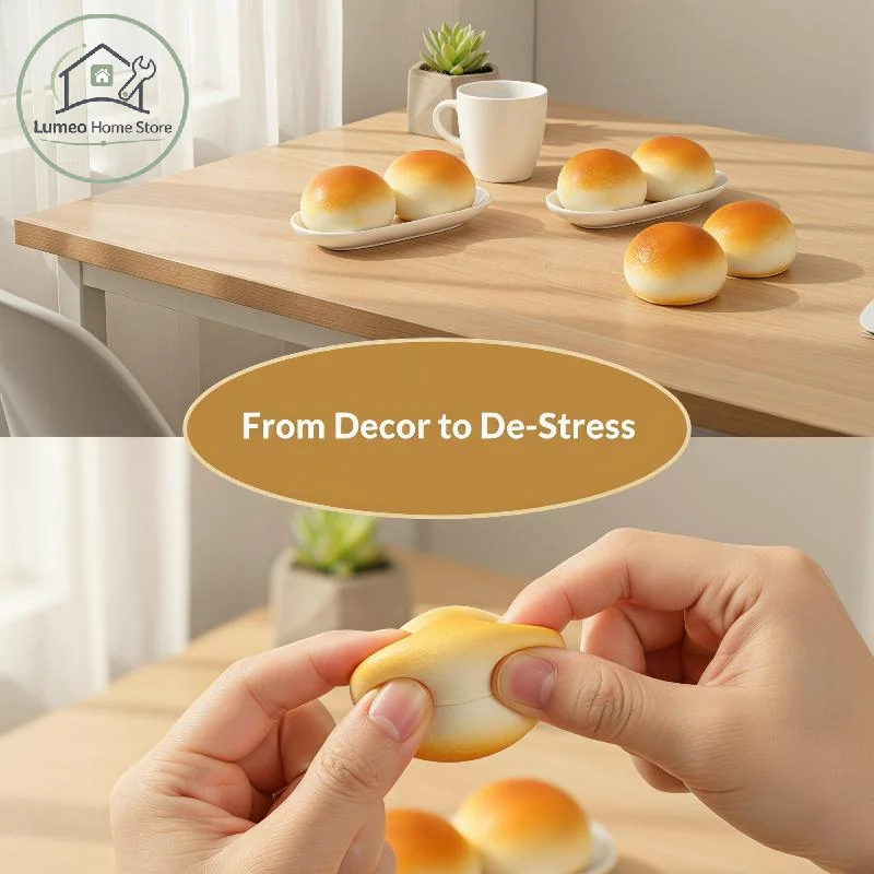 Simulation Milk Bread Squishy Toy Realistic Food Design Soft Squeeze Stress Relief Toy for Kids Party Favor Classroom Reward