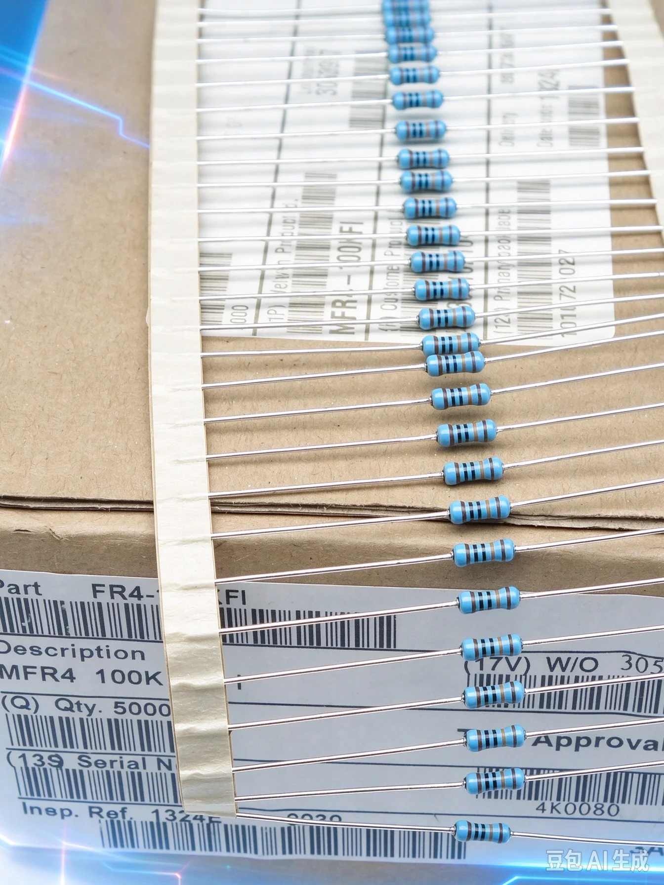 200pcs  for Welwyn 100K 0.5W Metal Film Resistor, Price