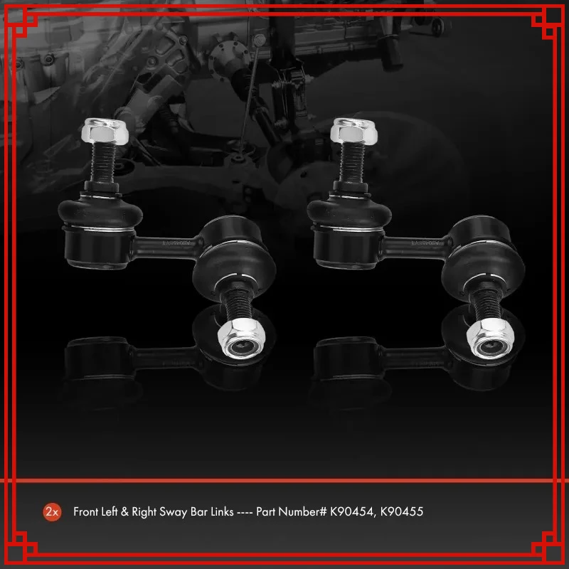 2 قطعة مجموعة وصلة المثبت الأمامي لهوندا سيفيك 2001-2005 CR-V 2002-2006 Acura EL ، يستبدل 51321-S5A-003 51321-SCV-A91 #2