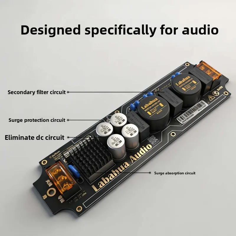 High power DC audio power filter Fever power strip to improve sound quality