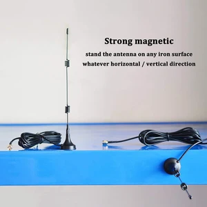 Antena Eksternal Basis Magnet 12dBi dengan Steker SMA Laki-laki untuk Antena Modem Router Wifi 2.4 G/5G Kabel RG174 3 Meter 6 antena 5 ghz penjualan terbaik - №
