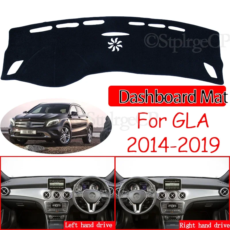 

For Mercedes Benz GLA X156 Anti-Slip Mat Dashboard Cover Sunshade Dashmat Accessories GLA180 GLA200 GLA220 GLA250 220 220d AMG