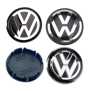 Araba Styling Tekerlek jant kapağı göbek kapağı Rozeti Aksesuarları VW Volkswagen Golf için 6CD601171 5G0601171 klima 56mm 65mm 66mm 4 adet Tekerlekli araba için en iyi 10 satış kapağı - №7