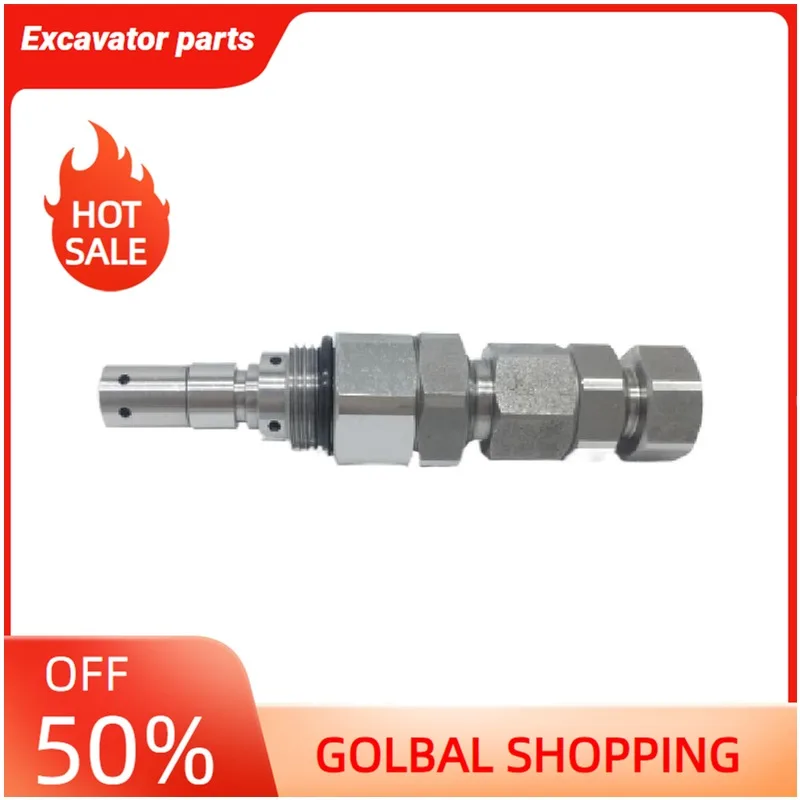 

Relief Valve Safety Valve Excavator Hydraulic Pump Parts Main Relief Valve for EX70