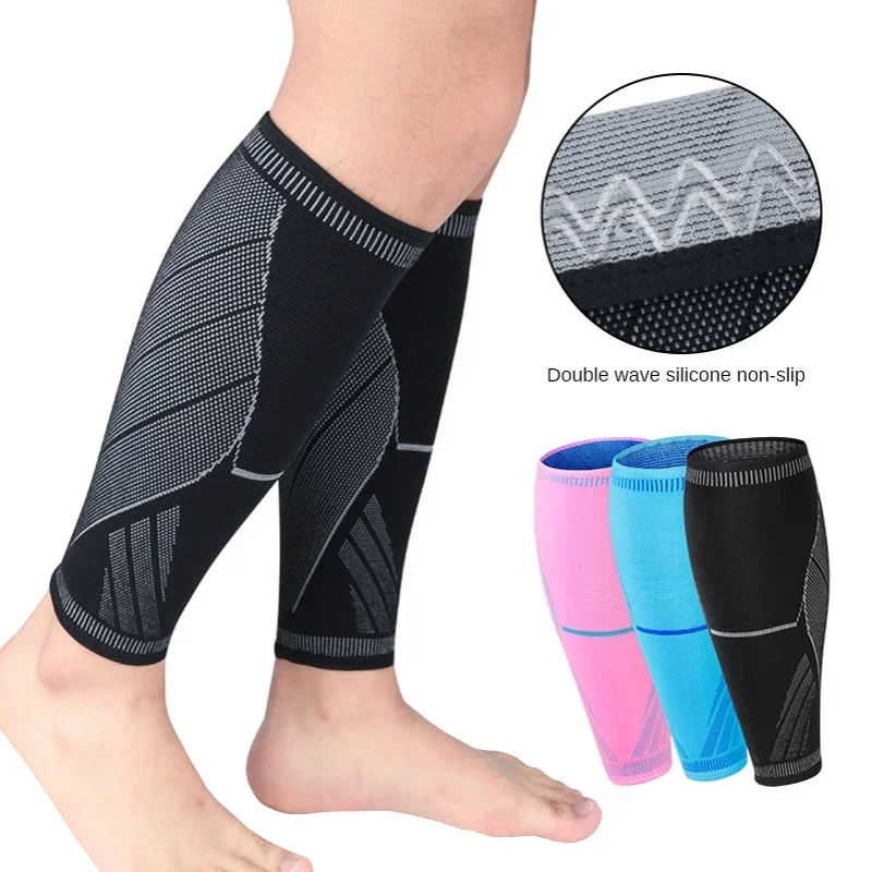 

1 pcs Men Women UV Protection Shin Guards Soccer Football Protective Leg Calf Compression Sleeves Cycling Running Leg Sleeve