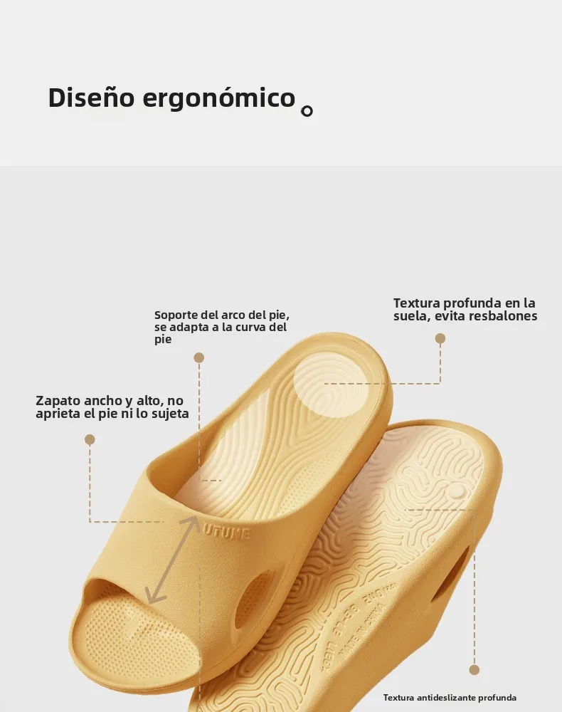 Pantuflas Youdiao para Hombre y Mujer, Específicas para Pies Planos, con Soporte de Arco, Antideslizantes, para Uso en Interi...