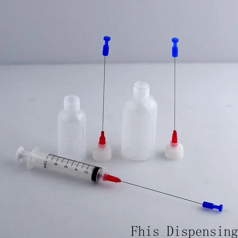 3 عبوات من أدوات تطبيق زيت المسدس بإبرة 25 جرام مع حقنة بلاستيكية 1 أونصة 2 أونصة 10 مل #4