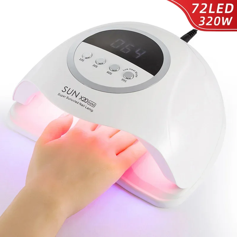 

Professional Nail Dryer 72LEDS Infrared Sensor Manicure Nail Lamp for Quick Curing All UV Gel Nail Polish Nail Dryer Salon Tools