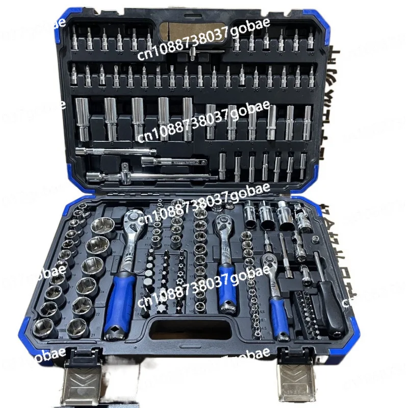 150 Piece Set of Auto Repair Tools, Auto Repair Kit, Socket Wrench Combination Tool, Repair Tool, Repair