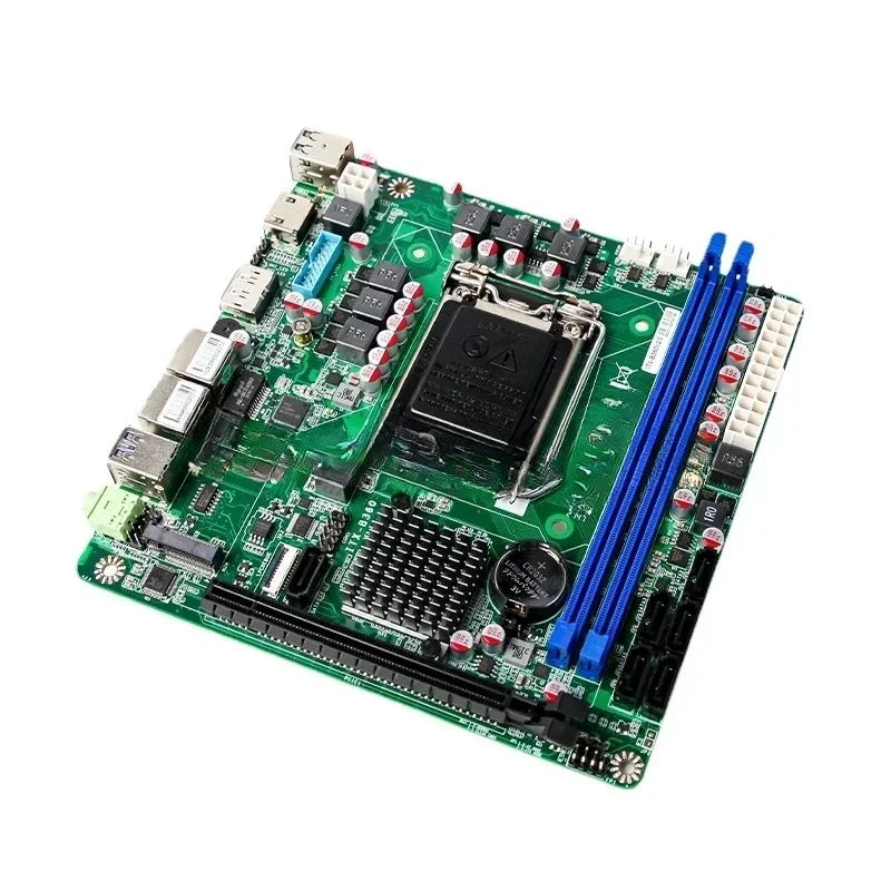 Board with 2Nvme Slots New Original NAS Motherboard for 6SATA3.0 8th 9th I3 I5 I7 1151 Mini ITX Industrial