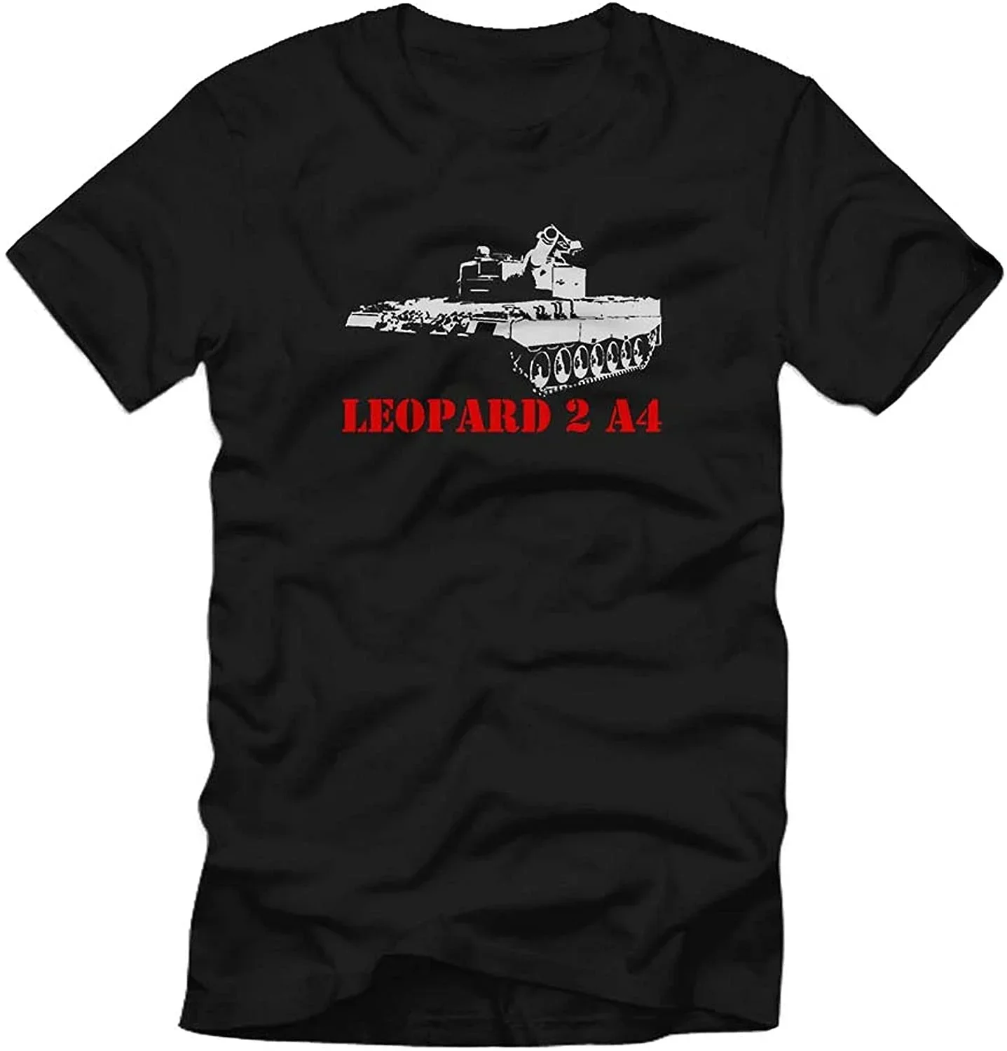 

Bundeswehr German Army Leopard 2 A4 Tank T-Shirt 100% Cotton O-Neck Summer Short Sleeve Casual Mens T-shirt Size S-3XL
