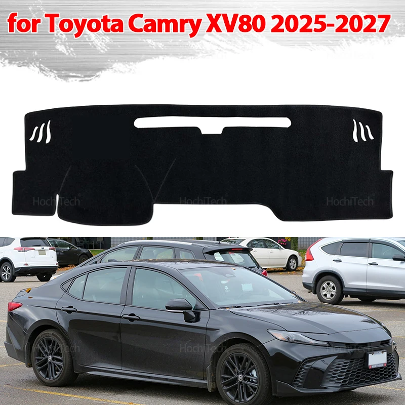 Anti-UV Matte Sonnenschirm Dashmat Teppich Dash Dashboard Abdeckung Pad Auto Zubehör für Toyota Camry XV80 Nordamerika Version 2025-27