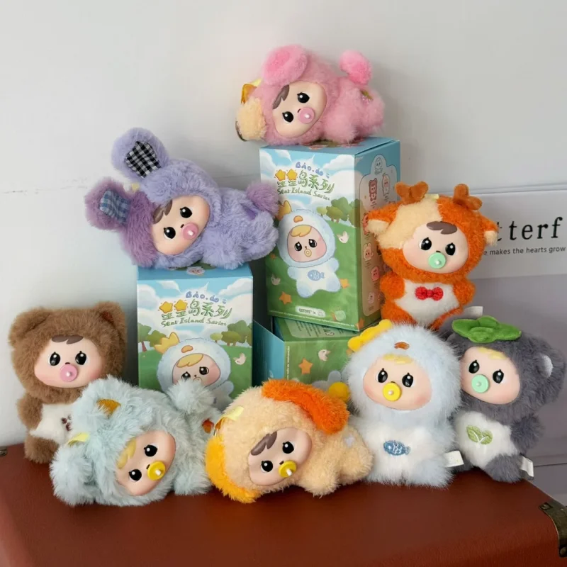 

Оригинальная настоящая серия Bao-Ao Star Island, слепая коробка, милые куклы, модные игрушки, брелок, подвеска, коллекционное украшение, загадочная коробка