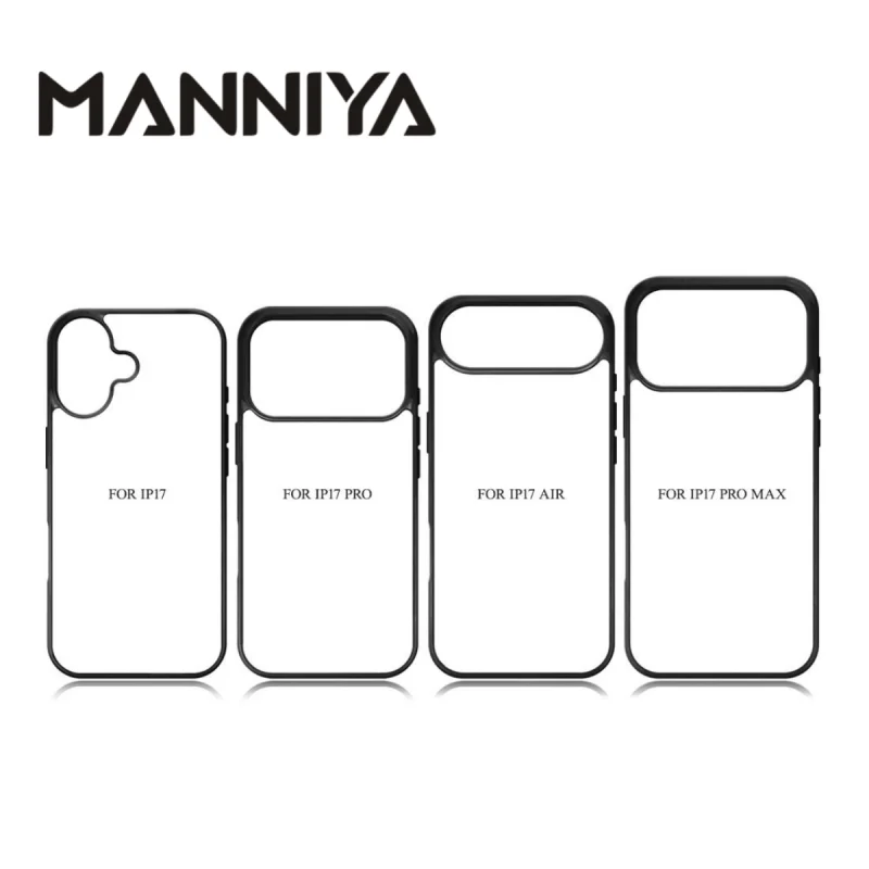 MANNIYA for Samsung Galaxy S26 S25 S25 PRO S25 Ultra Sublimation Blank rubber phone Case with Aluminum Inserts 10pcs/lot