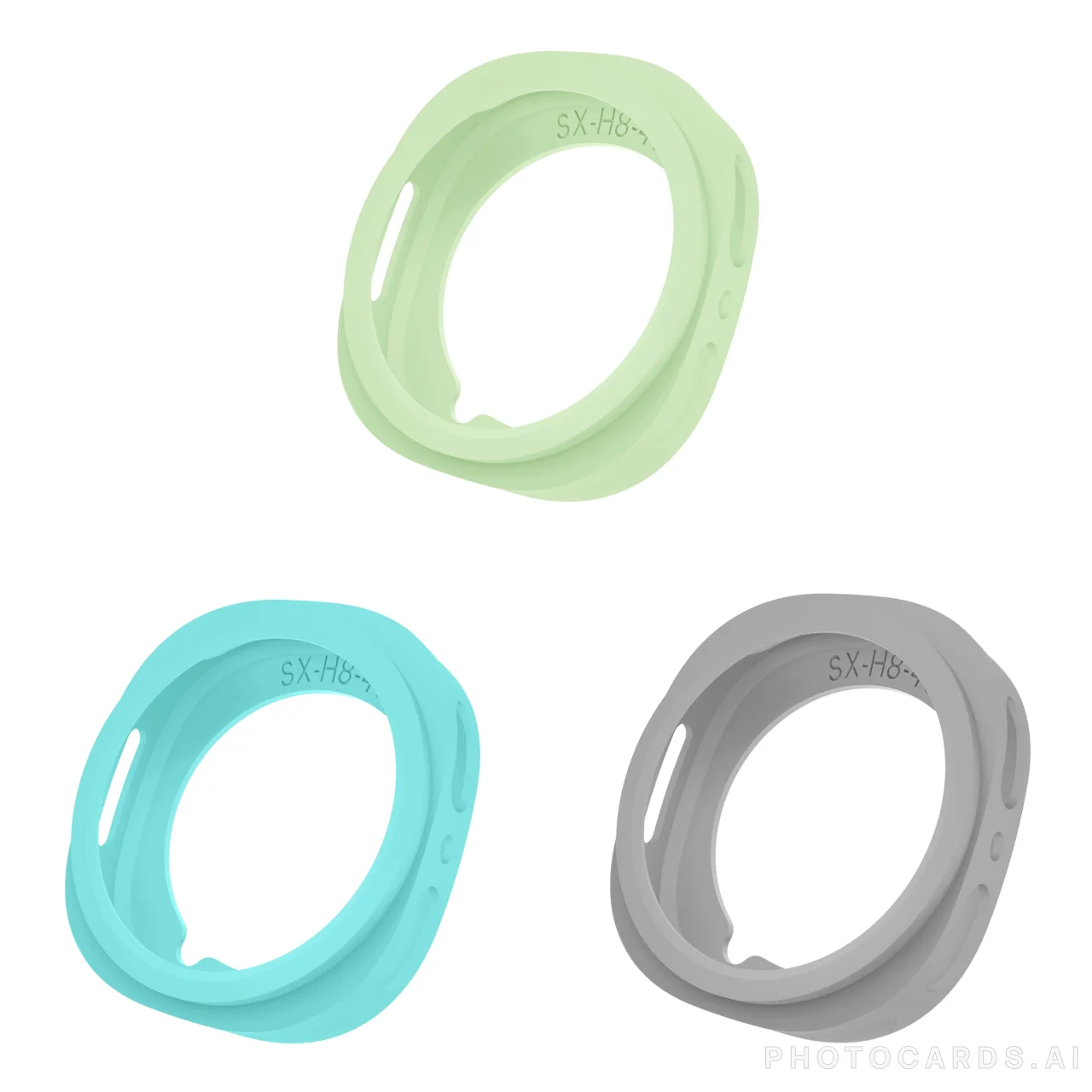 

3-Pack Soft Silicone Case for Samsung Galaxy Watch 4 5 6 7 8 40mm 44mm Sport Watch Protector Shell Lightweight Watch Accessories