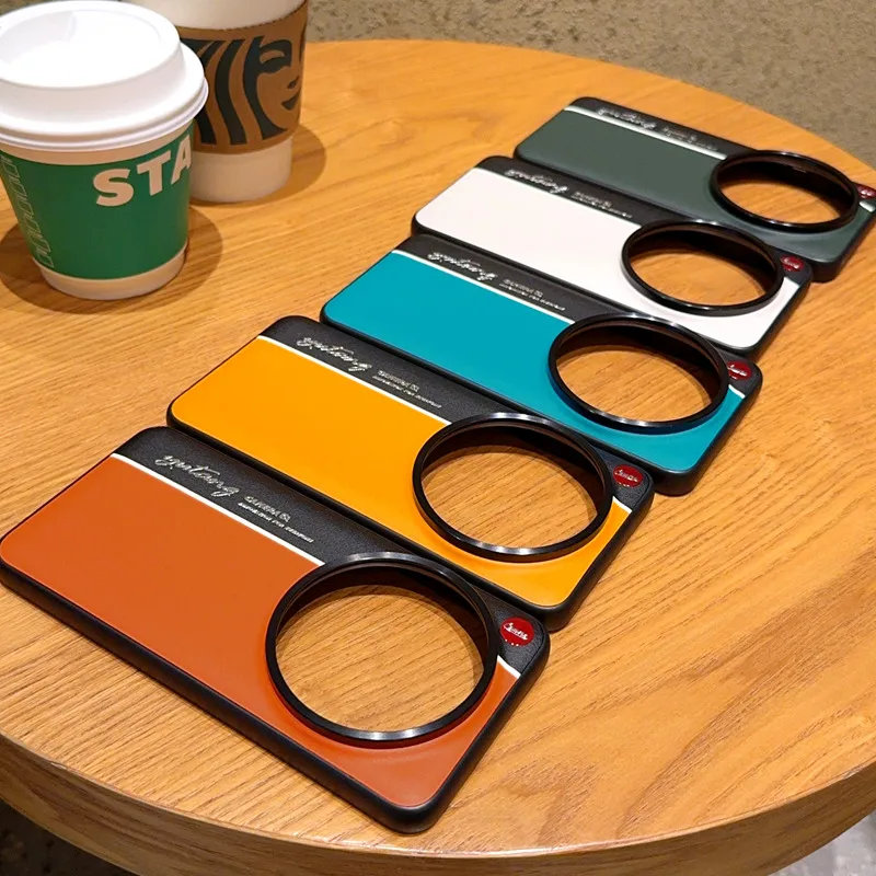 Etui Xiaomi15 Ultra 14 13 Modne i proste etui z fluorescencyjnej skóry odporne na upadki dla VIVO Xiaomi 15 14 13 Ultra Funda — zdjęcie produktu 6