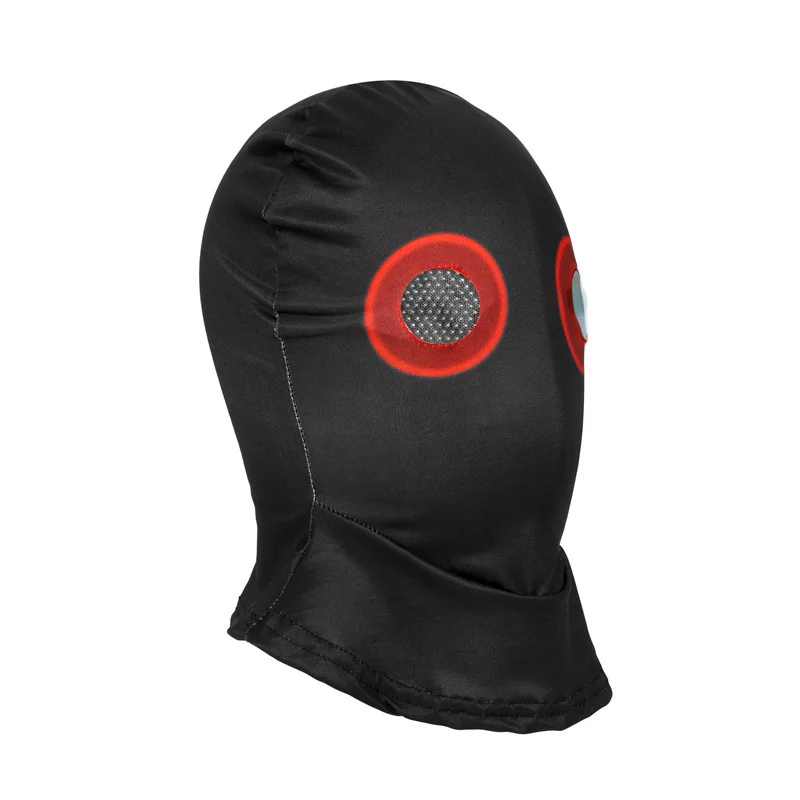 Maschera per giochi di ruolo per bambini Red Eye per ragazzi e ragazze Maschera per occhi di Halloween Cappello per spettacoli per feste di festival scolastici