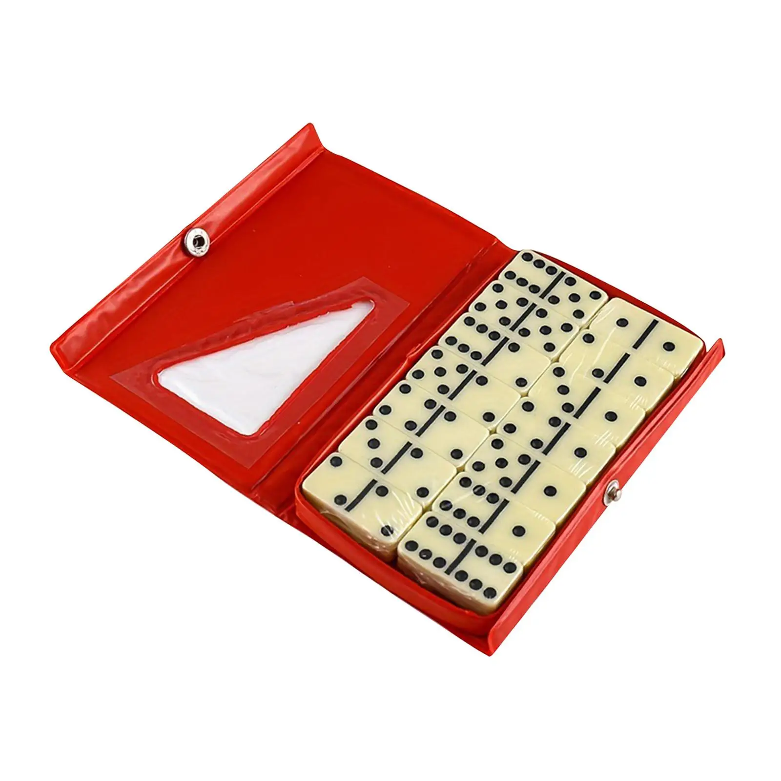 Double Six Dominoes Game Table Game Fun Puzzle Game Activity Game Night Classic Blocks Game 28 Pieces Dominoes for Teens Kids