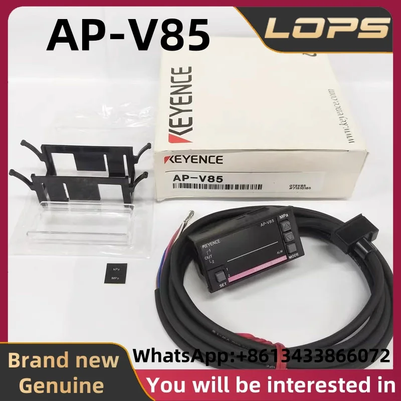

Новый оригинальный цифровой датчик давления KEYENCE AP-V85, большой запас на складе, добро пожаловать за консультацией.