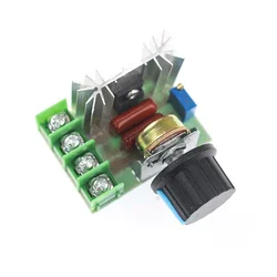 AC 220V 2000W SCR Voltage Regulator Dimming Dimmers Motor Speed Controller Thermostat Electronic Voltage Regulator Module