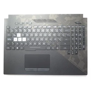 Palmrest für Laptop mit retroiluminierter Tastatur, LA, IT, HB, Tastatur für ASUS, ROG, ROG, Strix Scar II, GL504GM, GL504GV, GL504GS, GL504GW, Top Case Black, GL504G 10 Hauptverkauf ASUS X450L Kadaver - №10